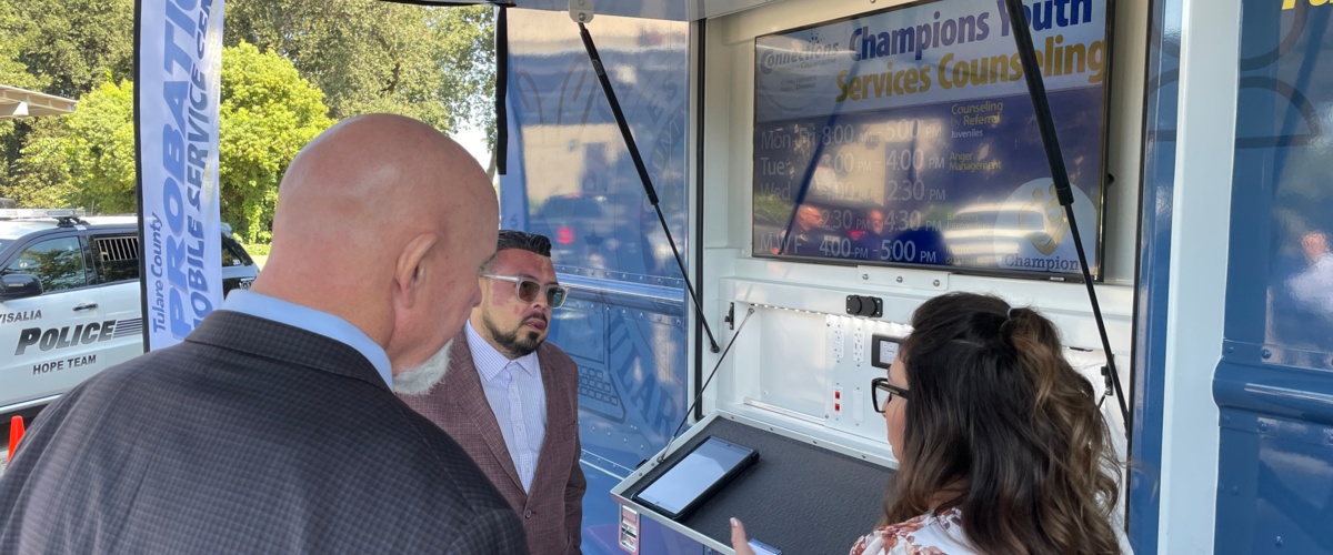 Tulare County Probation Launches State's Largest Mobile Service Center
