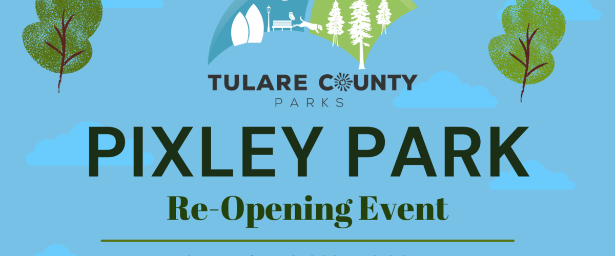 Celebration Planned for Pixley Park Re-Opening