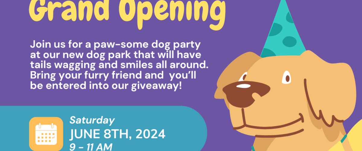 Mooney Grove Dog Park Grand Opening